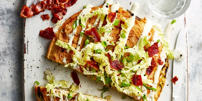 Omelet ‘okonomiyaki style’