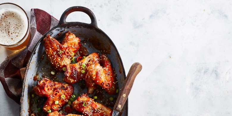 Teriyaki chicken wings