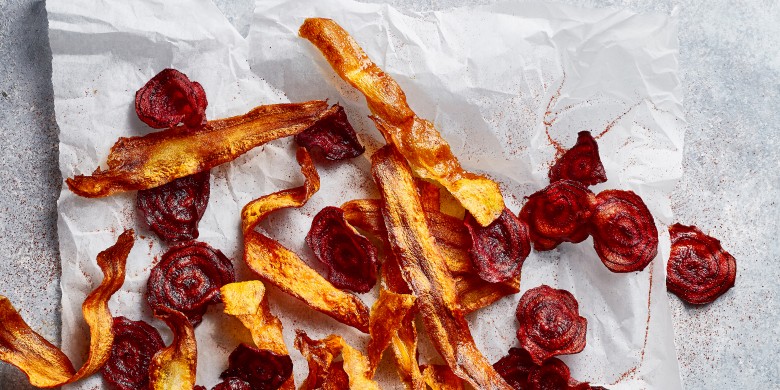 Biet- en wortelkrokantjes