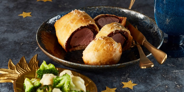 Varkenshaasje in bladerdeeg