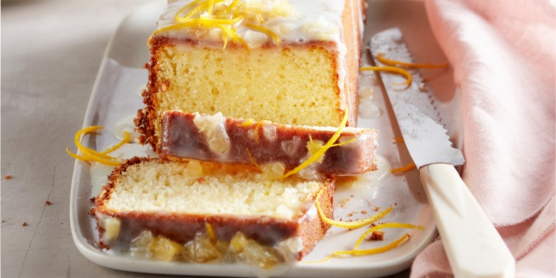 Yoghurt-gembercake met sinaasappel 