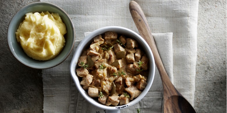 Franse stoofpot van varkenslapjes