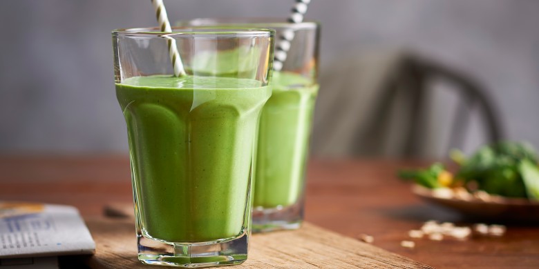 Groene ontbijtsmoothie 