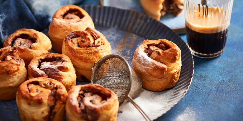 Chocolade-notenbroodjes 