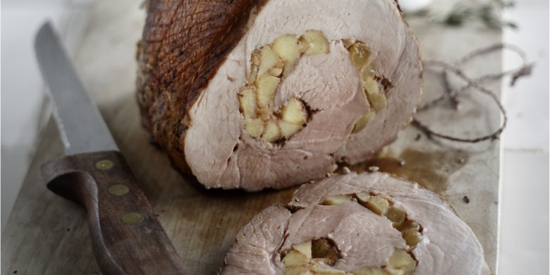 Fricandeau met appel-kaneelvulling