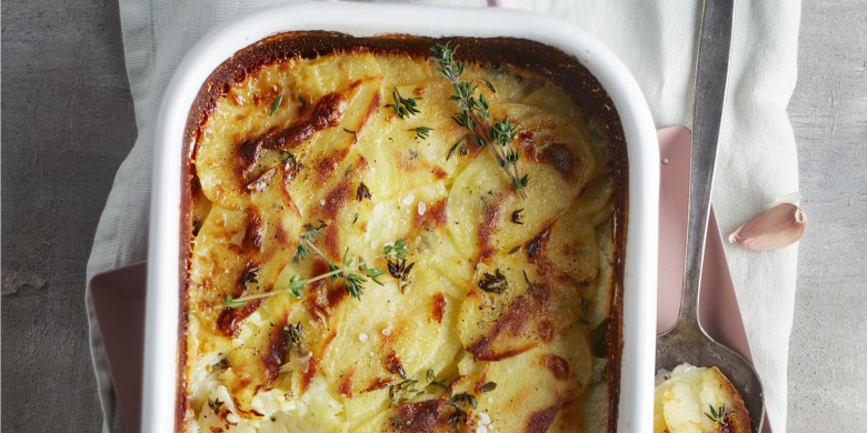 Knoflookgratin
