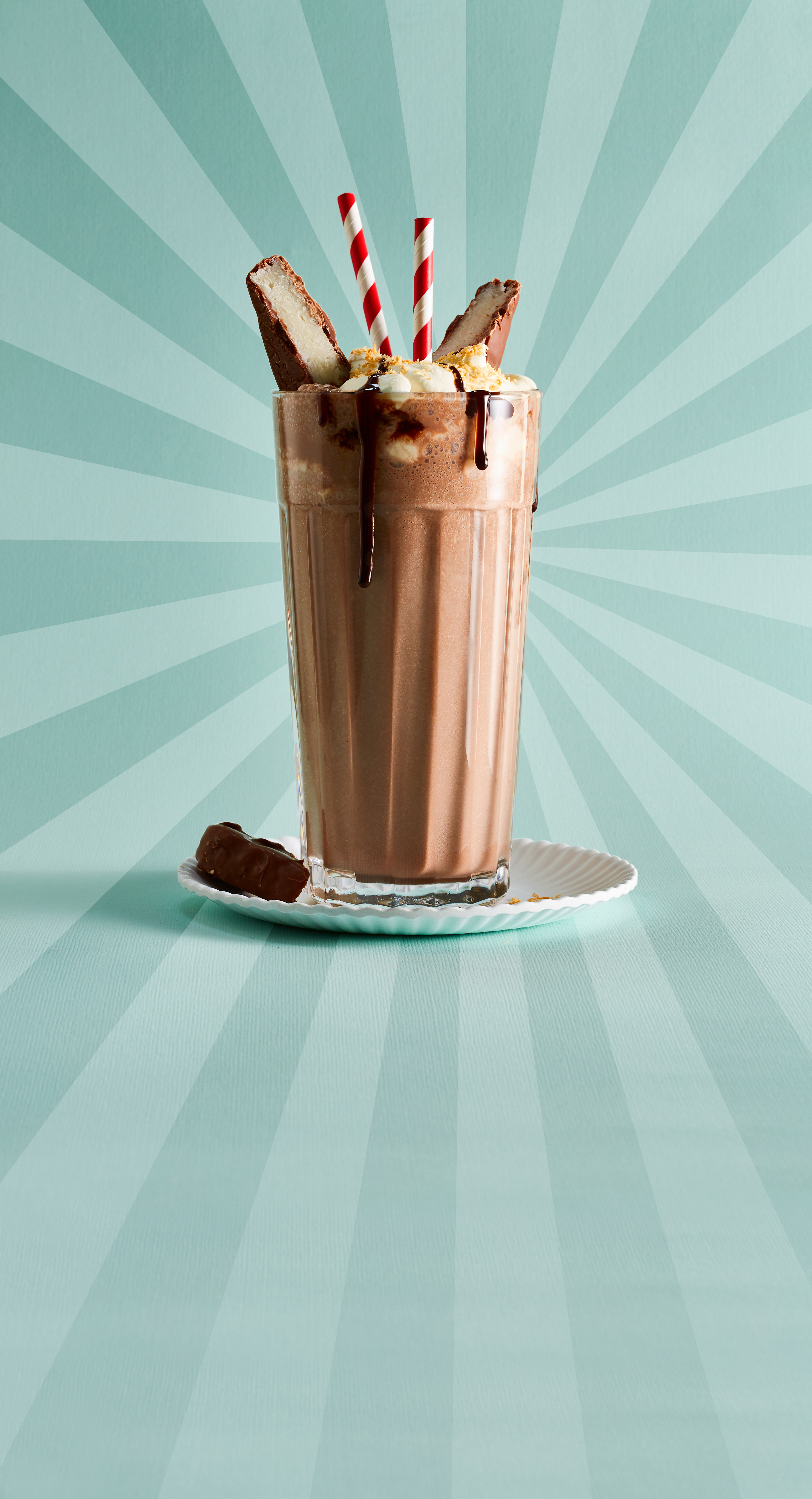 Double chocolate-kokosshake