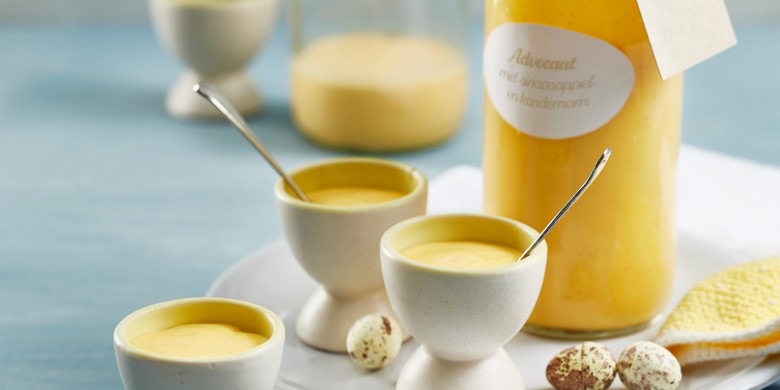 Advocaat met sinaasappel en kardemom