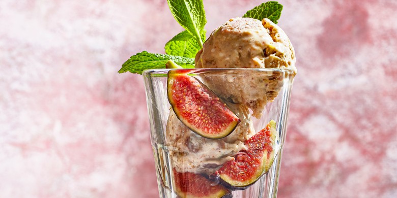 Vijgen-mascarpone gelato