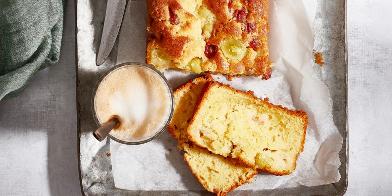 Druiven-citroencake met olijfolie