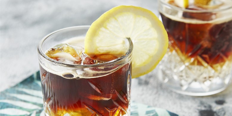 Espresso-tonic ‘on the rocks’