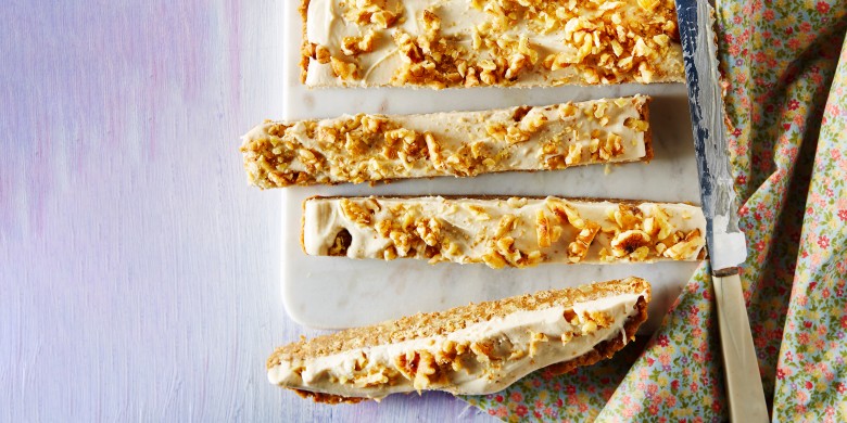 Espresso-walnoot slices