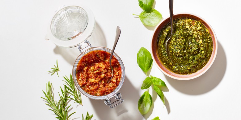 Rozemarijn-amandelpesto