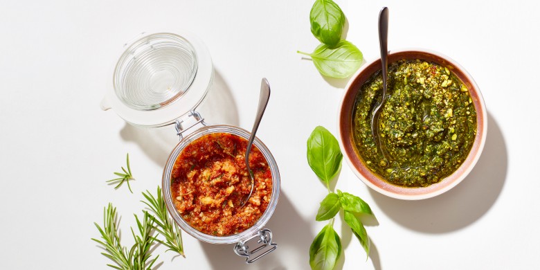 Basilicum-pistachepesto