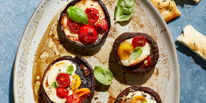 Portobello caprese