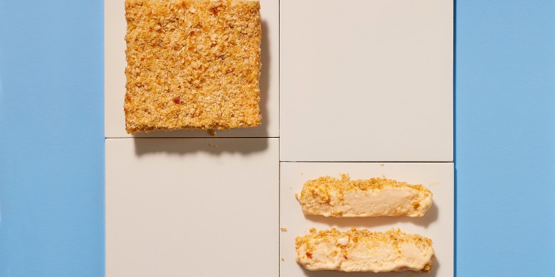 Roomparfait met hazelnoot-praliné