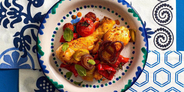 Spaanse kipstoof met chorizo