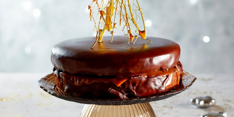 Chocolade-fudgetaart