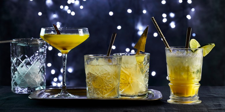 Ananas-mocktail met munt