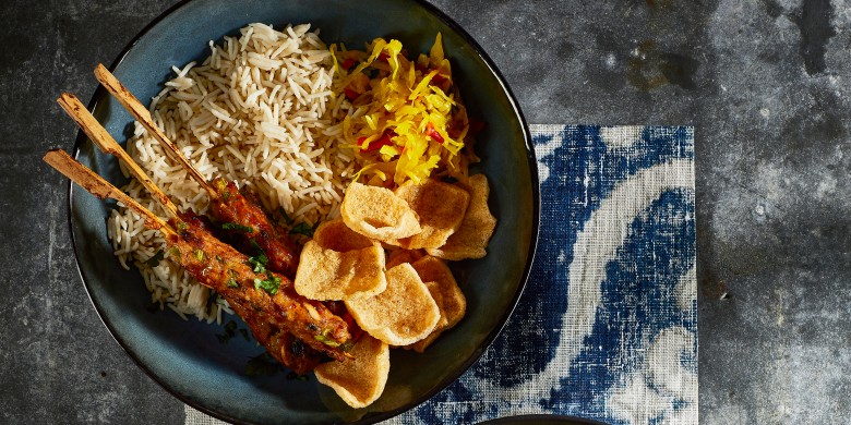 Oosterse kipgehaktspiesjes