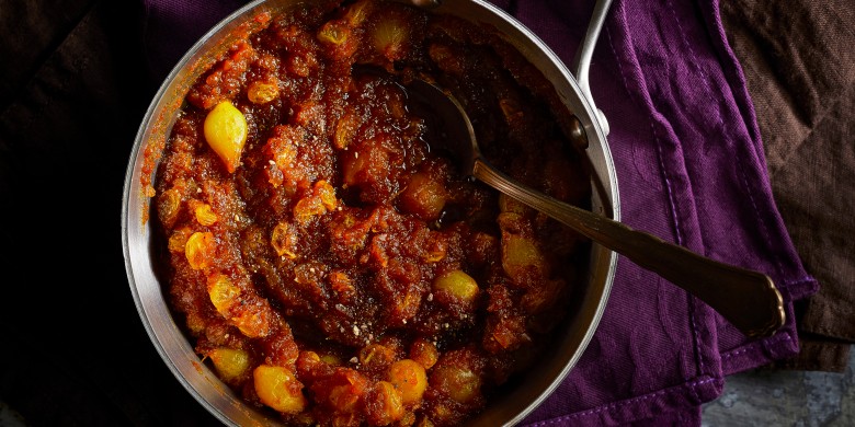 Zilveruitjes-chutney 