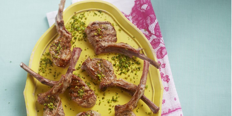 Lamskoteletjes met pangrattato