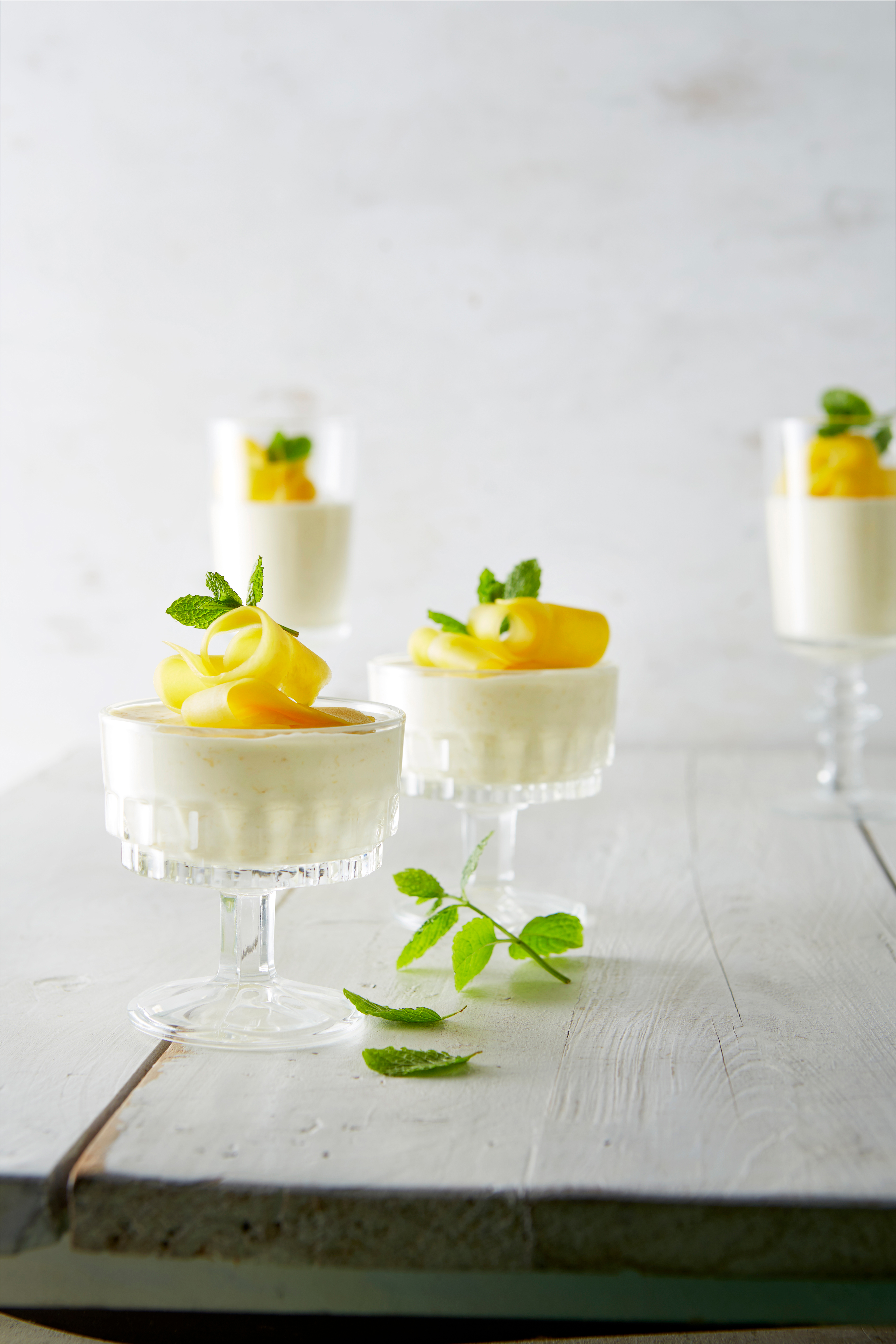 Mango-yoghurtbavarois