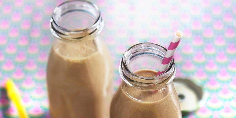 Banaan-mokkasmoothie