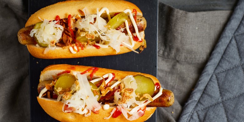 Veggie dogs all the way