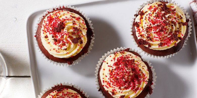 Red velvet muffins 