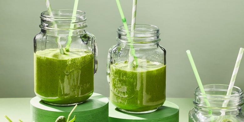 Groene lunch-smoothie