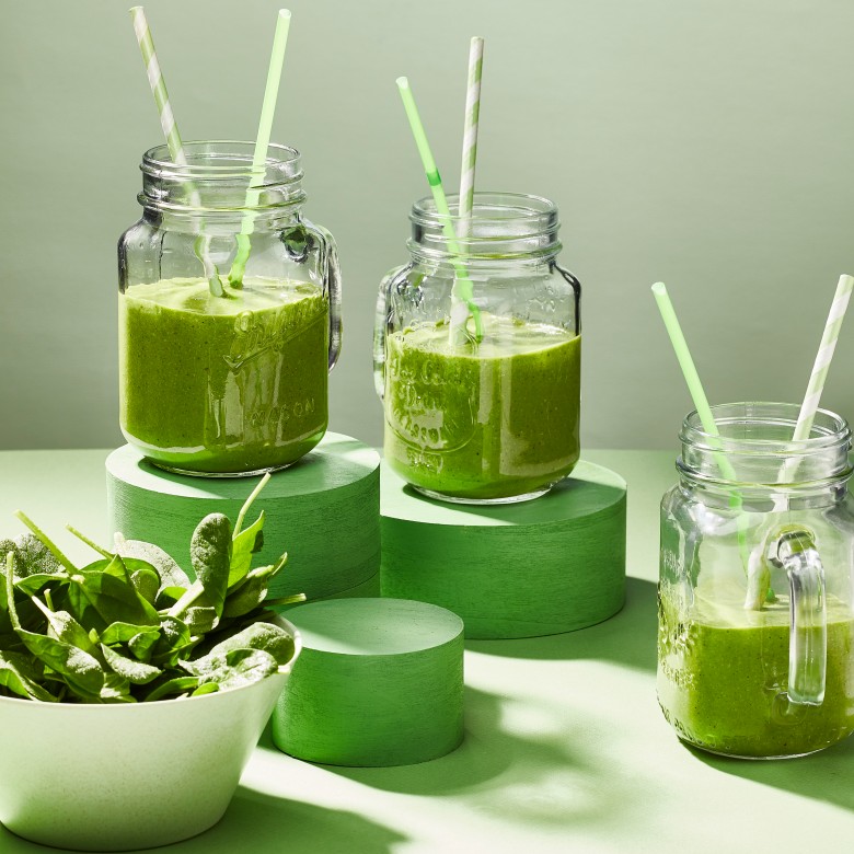 Groene lunch-smoothie