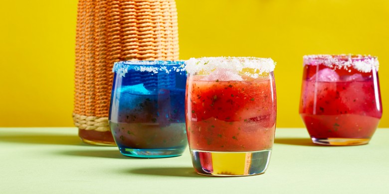Watermeloenlimonade met munt