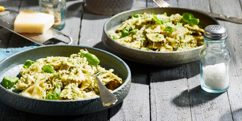 Farfalle met broccolipesto