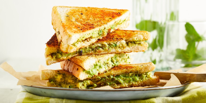 Pantosti met avocado