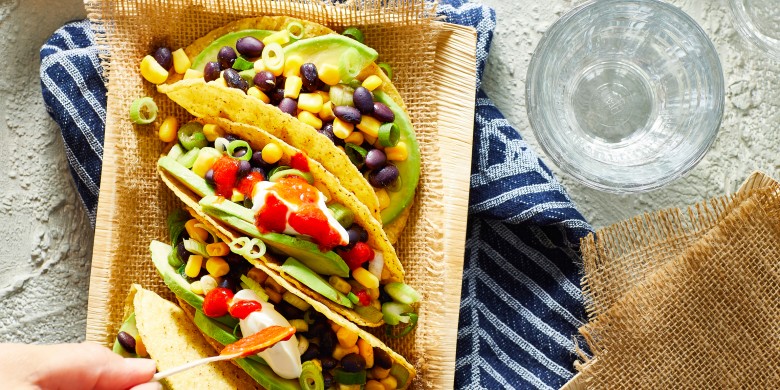 Bonentaco’s met paprikasaus