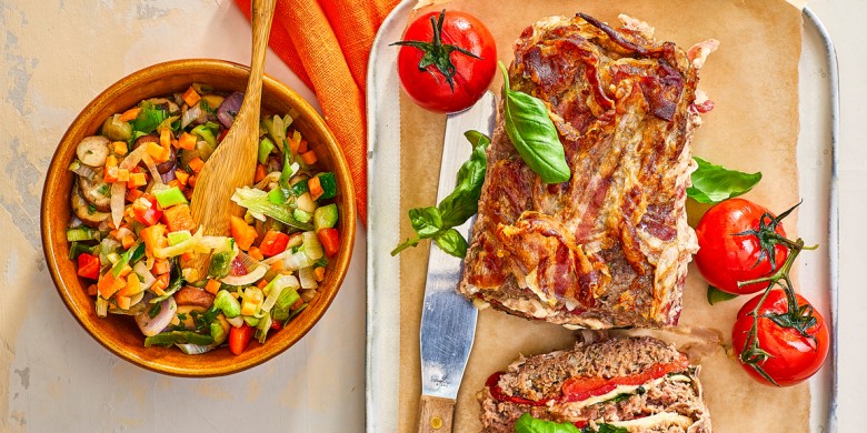 Toscaans gehaktbrood met pancetta