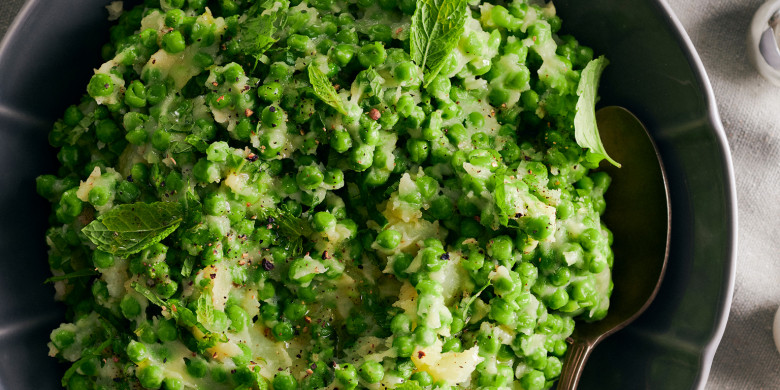 Frisse doperwtenpuree