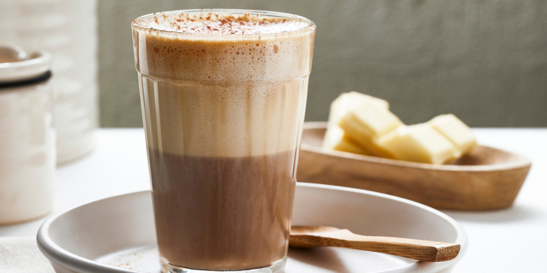 Verwenkoffie met soja-choco