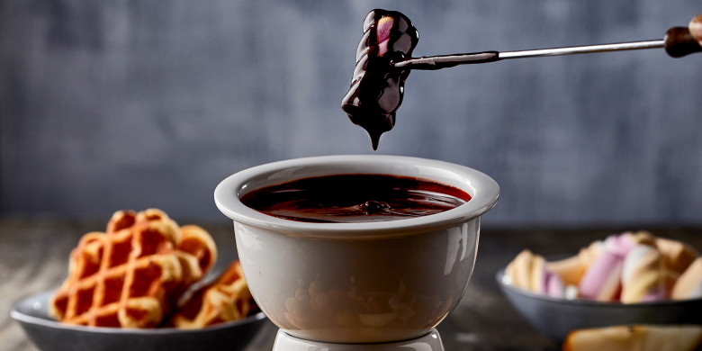 Choco-amandelfondue 