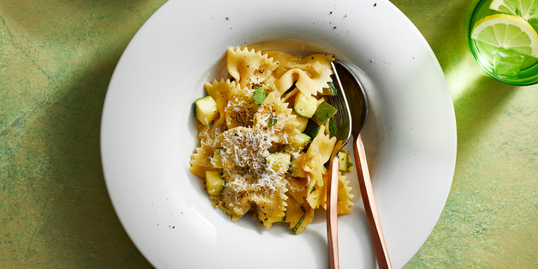 Pasta con zucchine 