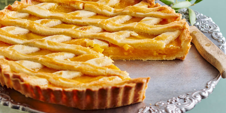 Crostata met fruitvulling 