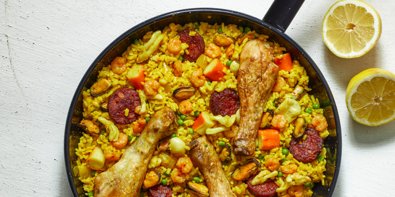 Basic paella Valenciana 