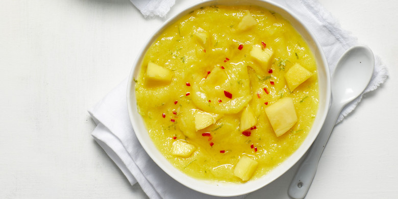 Spicy mango-smoothiebowl 