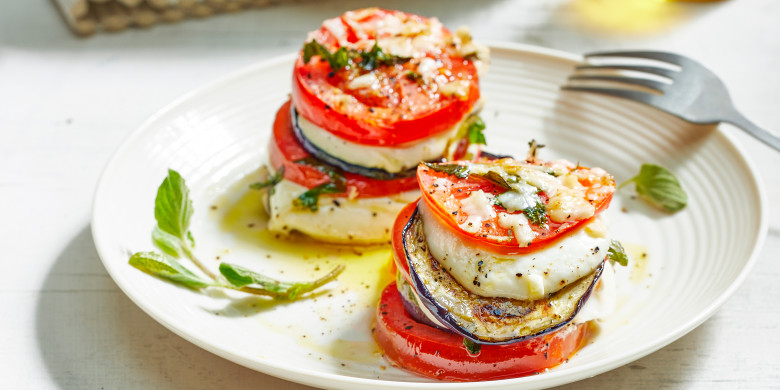 Pomodori e melanzane alla parmigiana 