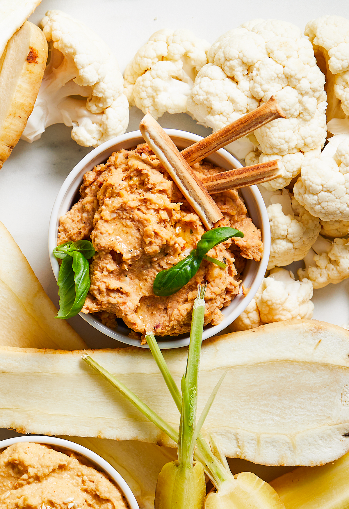 Pizza-hummus