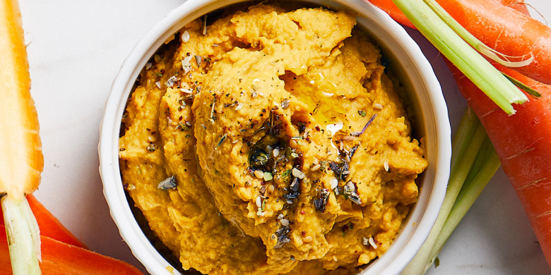 Wortel-hummus