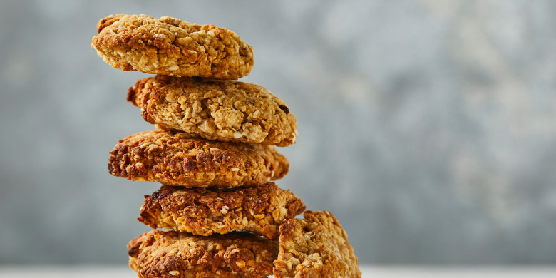 Havermout-pindakaaskoekjes