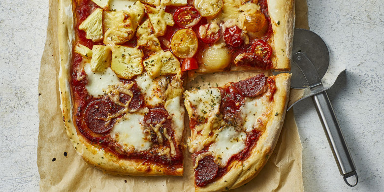 Plaatpizza