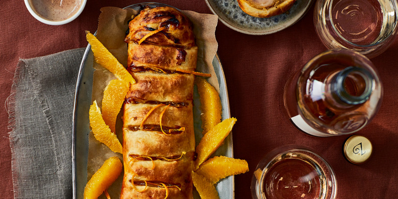 Abrikozen-amandelrol